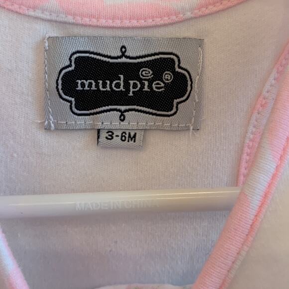 Mudpie Bird Ruffle One Piece 3-6 Months - Picture 5 of 5